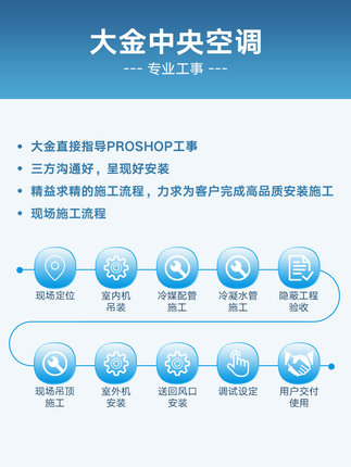 大金中央空調(diào)專業(yè)工事