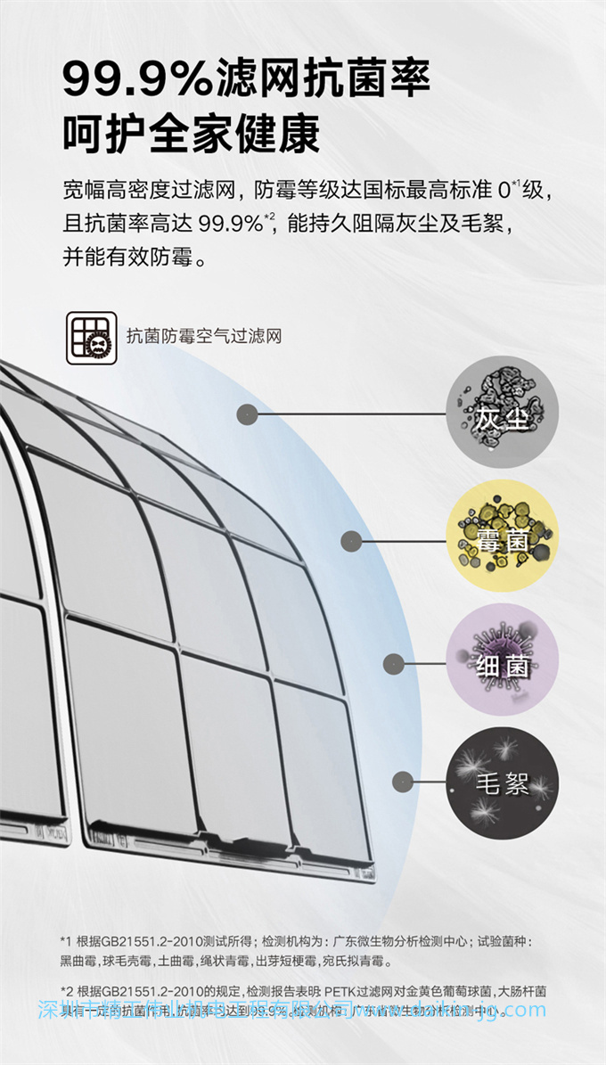 Daikin/大金FKXW150WAC-W變頻1級冷暖2匹空調(diào)家用柜機(jī)懸角式客廳(圖11)